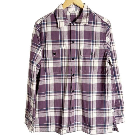 AYR Other - AYR The Captain Madras Purple Rain Plaid Long Sleeve Button Up Shirt Size Medium